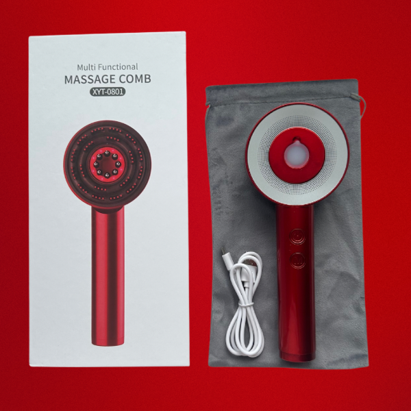 3-in-1 Electric Scalp Massager Comb
